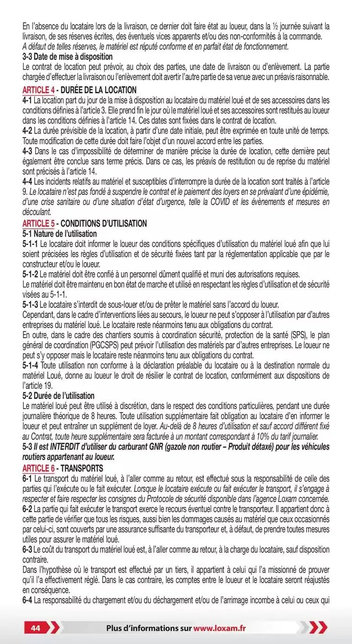 Tarifs professionnels du 3 janvier au 31 décembre 2025 - Catalogue page 46