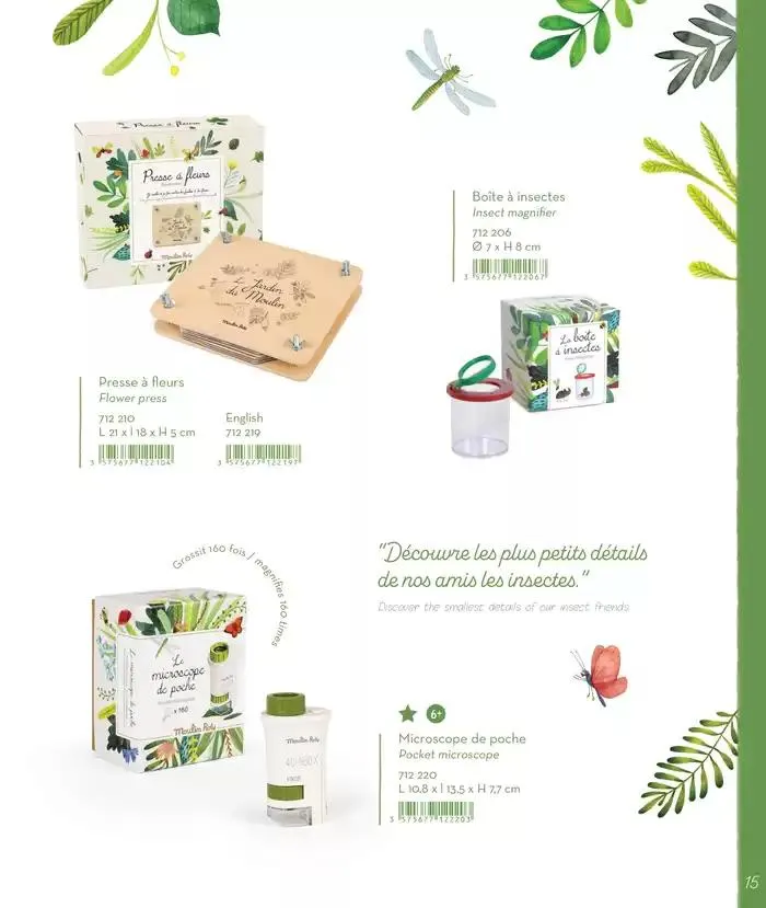 Le Jardin du Moulin 2025 du 1 janvier au 31 décembre 2025 - Catalogue page 15