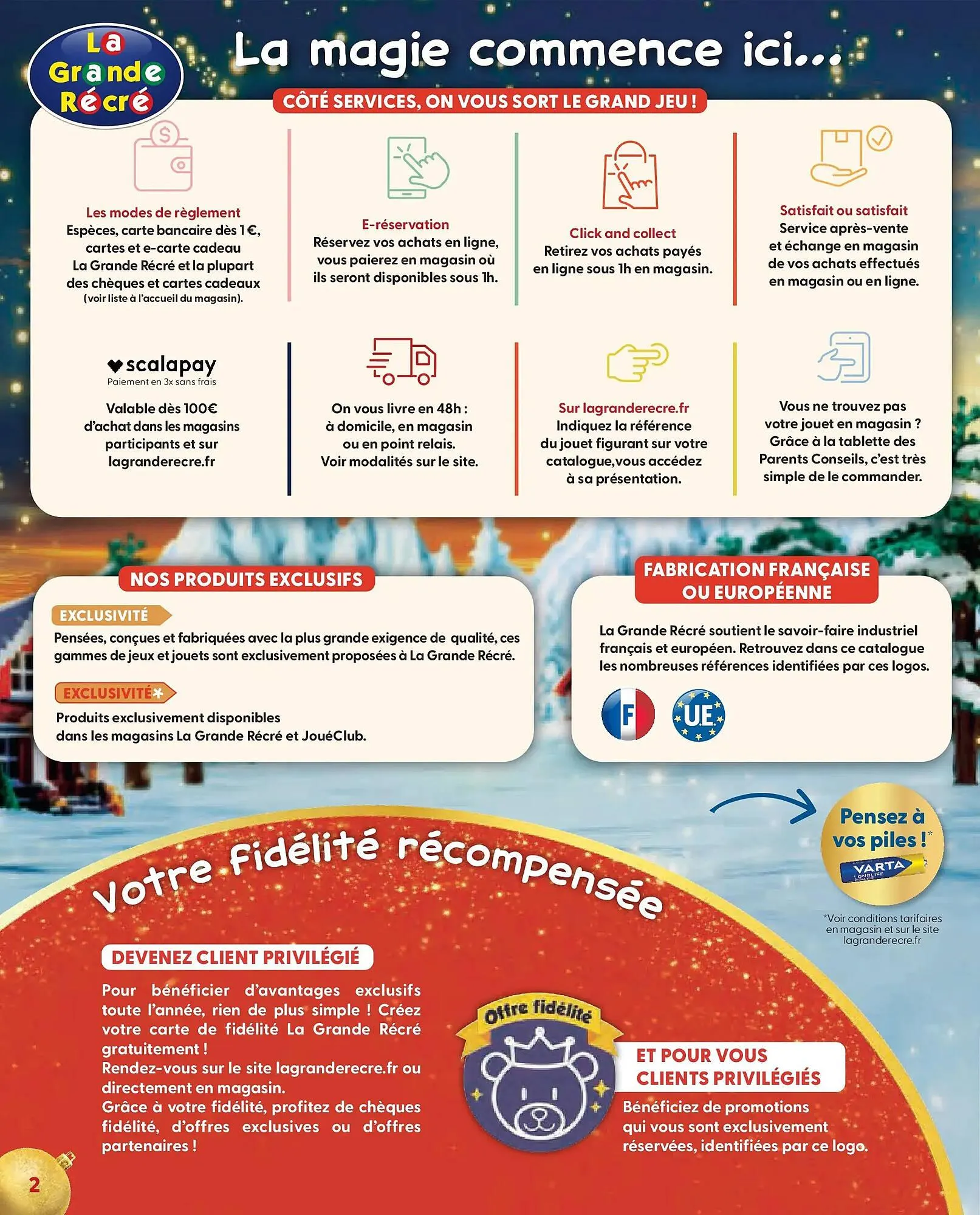 Catalogue La Grande Récré du 15 octobre au 2 décembre 2025 - Catalogue page 2