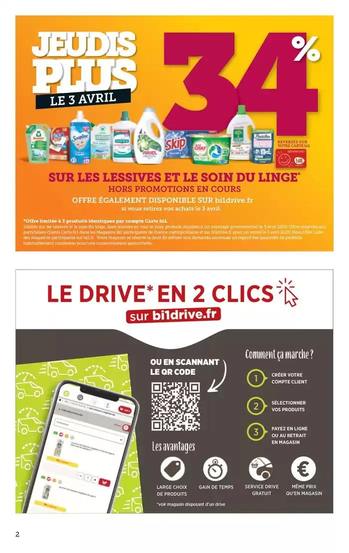 Catalogue Bi1 du 25 mars au 6 avril 2025 - Catalogue page 2