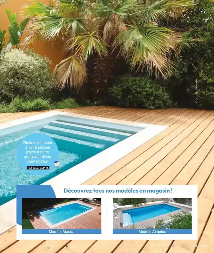 Les plaisir de l'eau Piscine,Spa,Arrosage du 10 mars au 31 décembre 2025 - Catalogue page 25