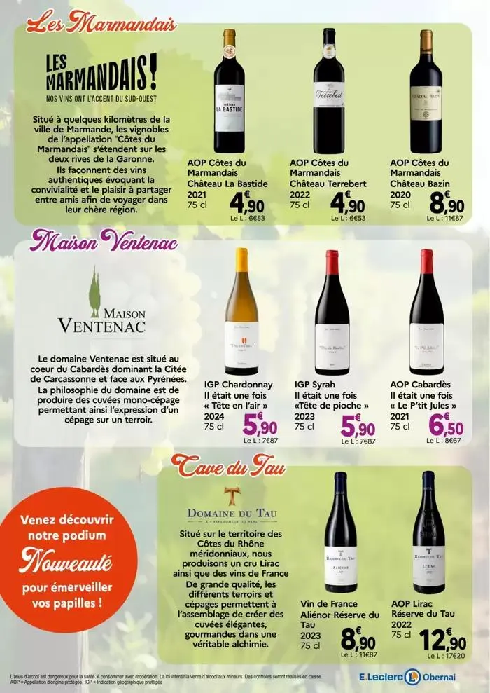 Foire aux vins Printemps du 7 avril au 19 avril 2025 - Catalogue page 2