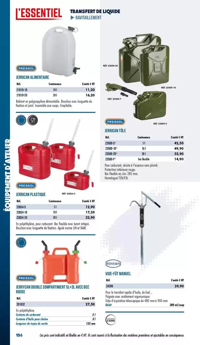 Essentiel Industrie 2025 du 3 janvier au 31 décembre 2025 - Catalogue page 158