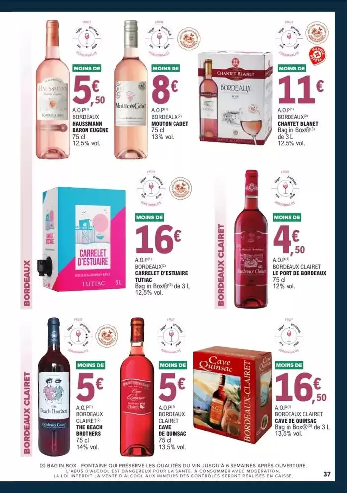 GUIDES DES VINS 2024/2025 du 1 avril au 31 décembre 2025 - Catalogue page 58