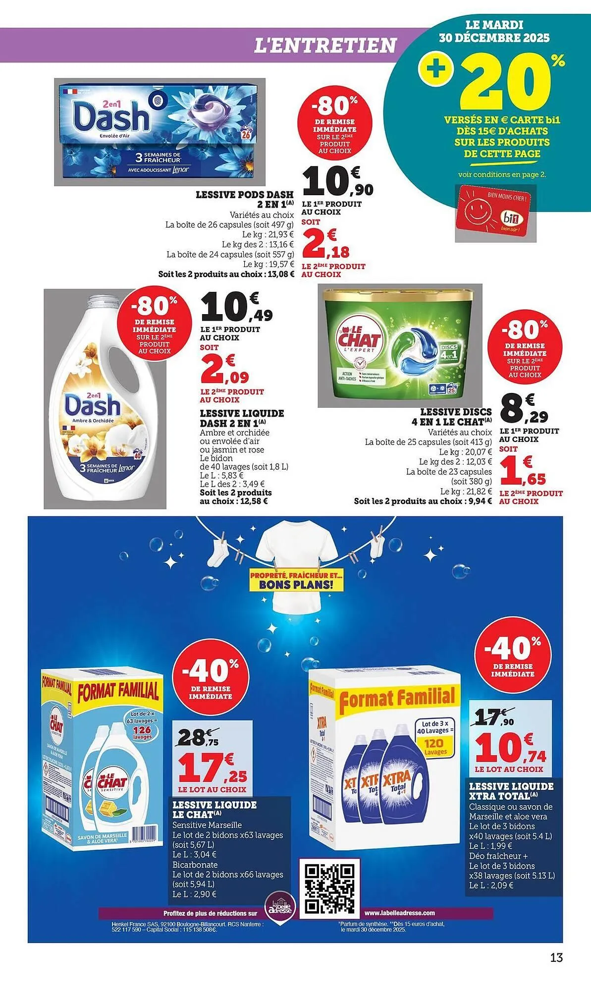 Catalogue Bi1 du 31 décembre au 11 janvier 2026 - Catalogue page 14