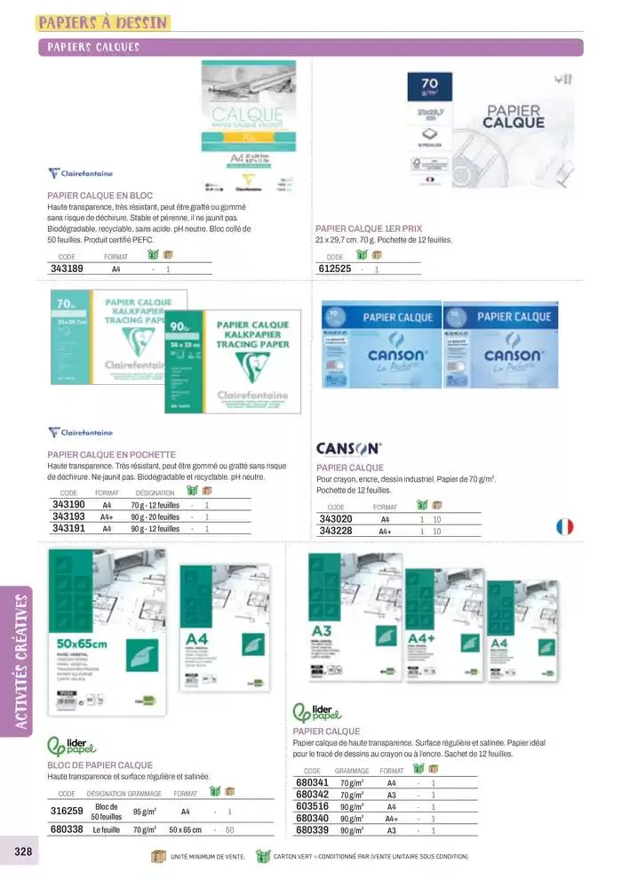 Nos Catalogues Thématiques du 1 janvier au 31 décembre 2025 - Catalogue page 330