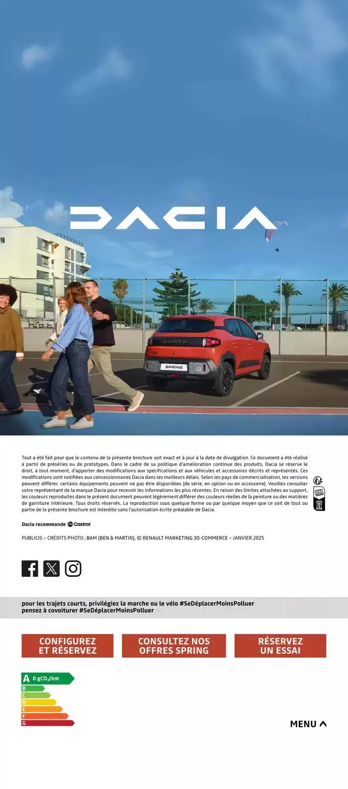 Dacia Spring du 7 février au 7 février 2026 - Catalogue page 20