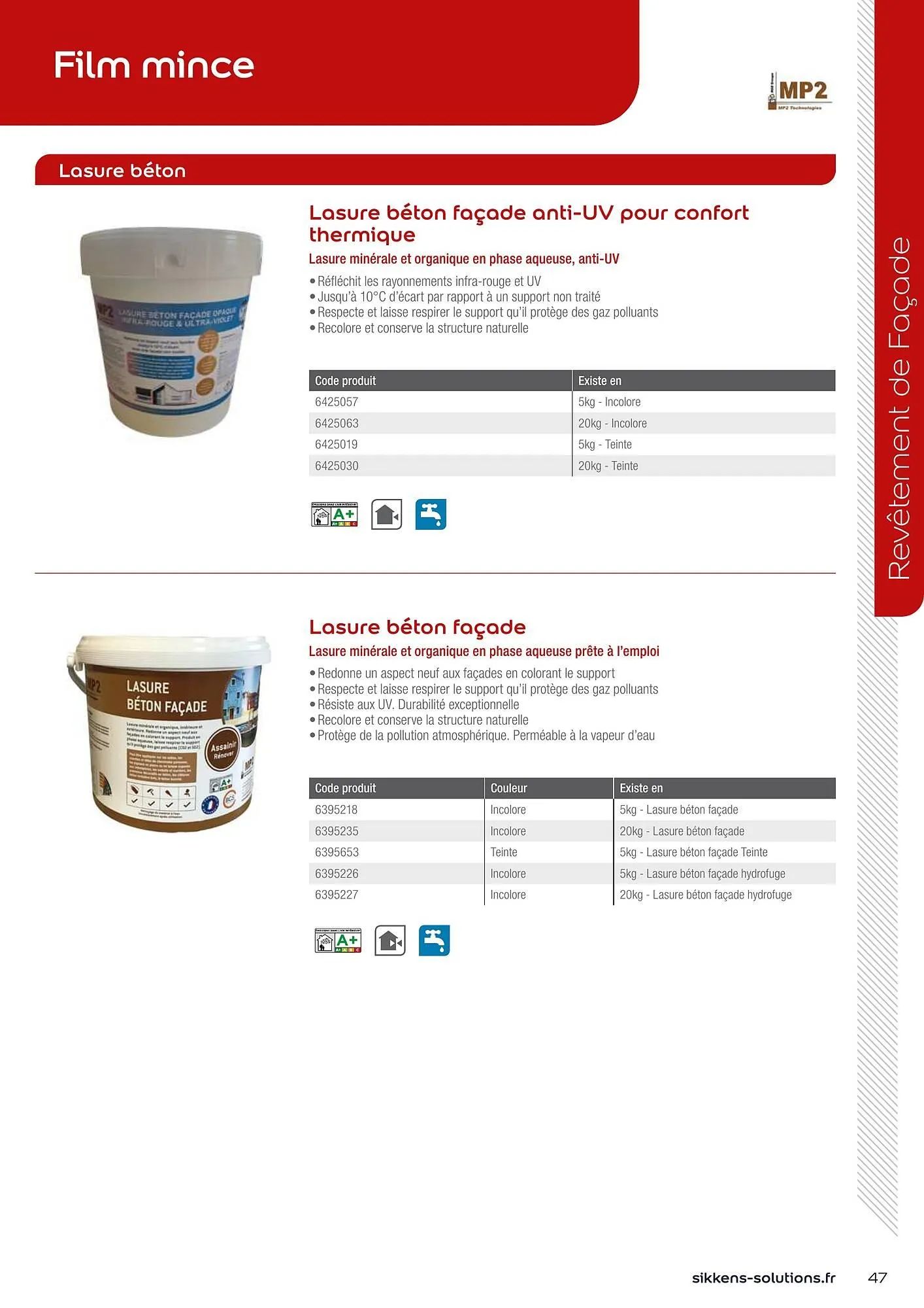 Catalogue Sikkens Solution du 1 janvier au 28 décembre 2025 - Catalogue page 39