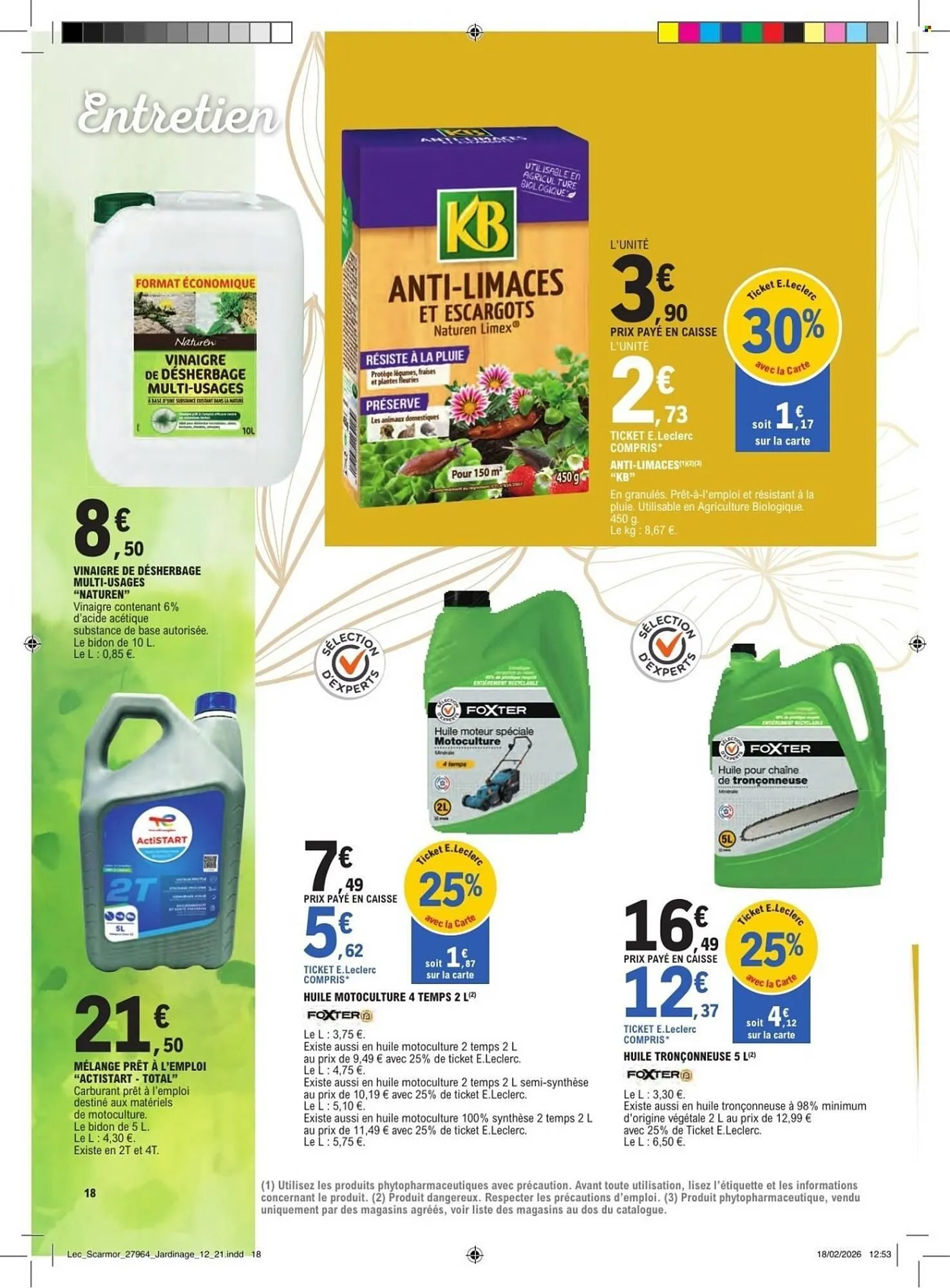 Catalogue E.Leclerc du 10 mars au 21 mars 2026 - Catalogue page 18