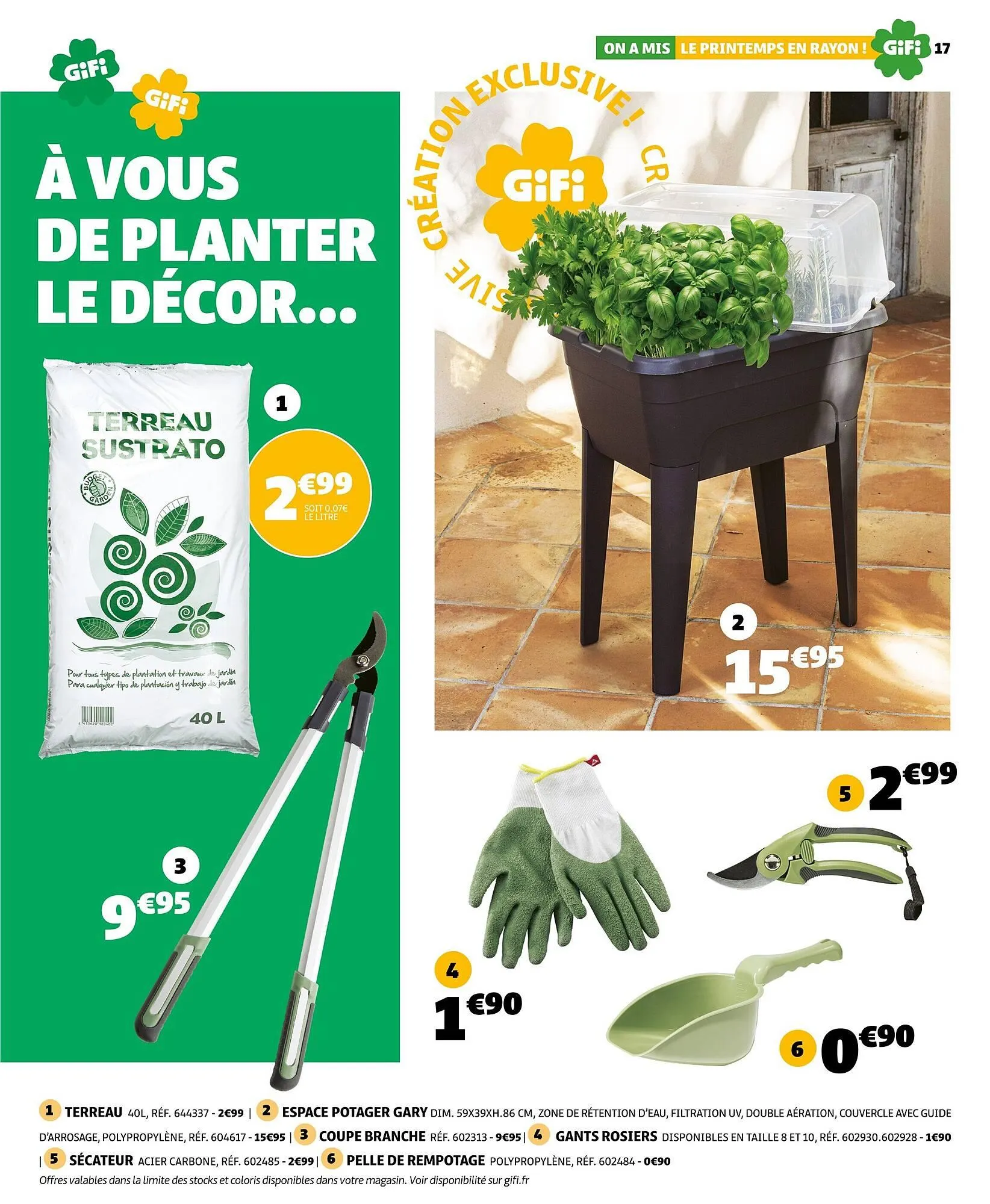 Catalogue Gifi du 10 mars au 30 mars 2026 - Catalogue page 17