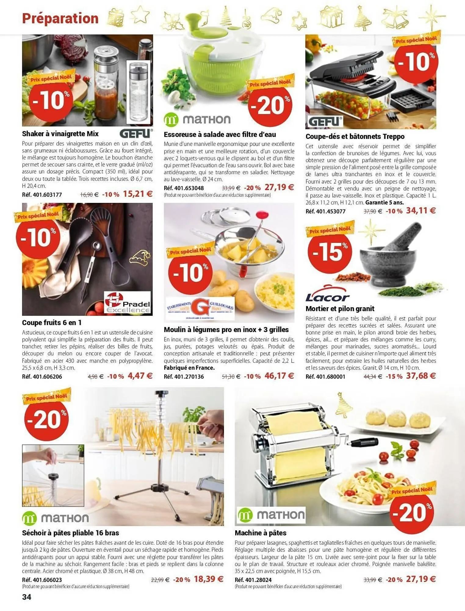 Catalogue Mathon du 28 octobre au 31 décembre 2025 - Catalogue page 34