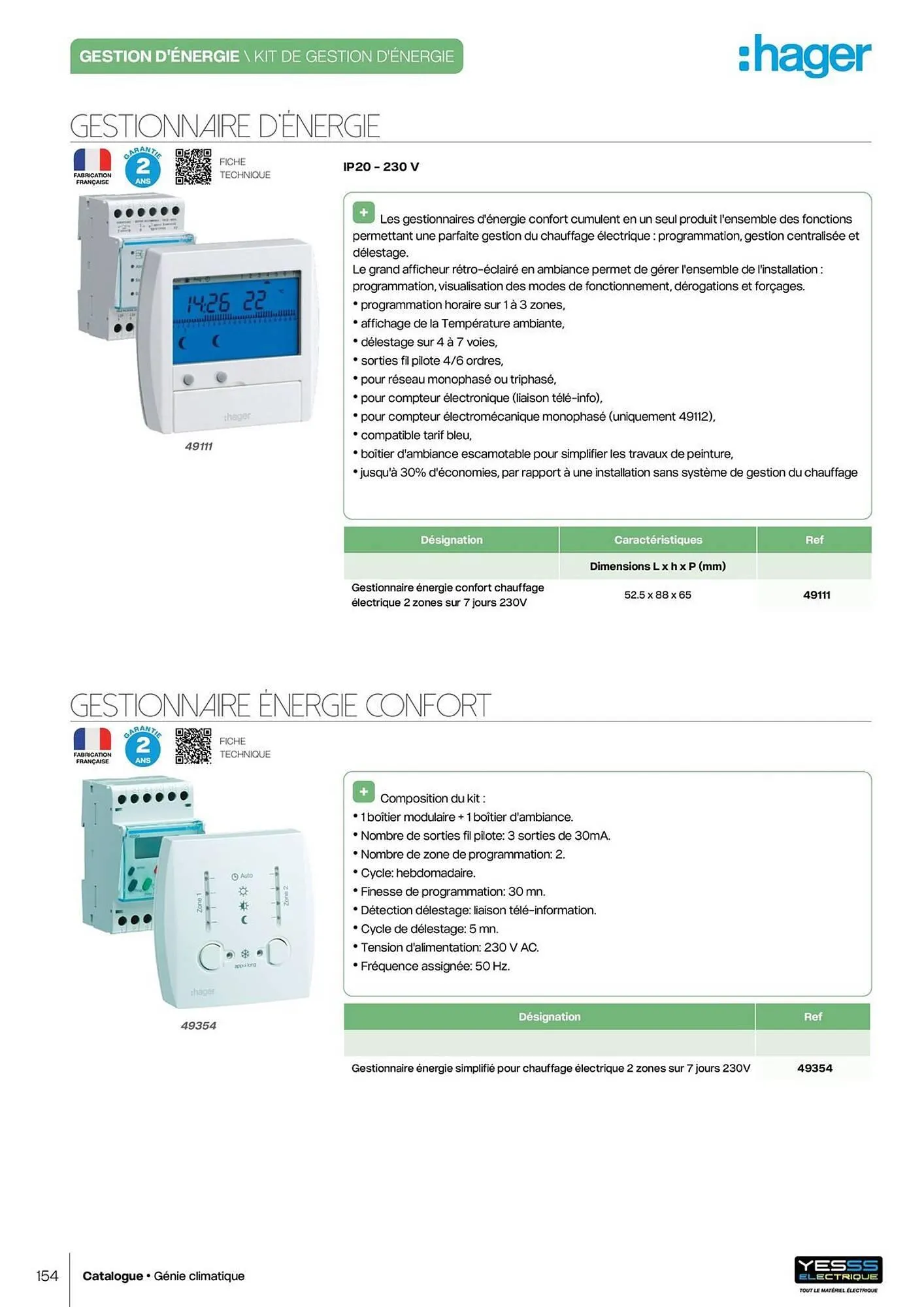 Catalogue Yesss electrique du 14 octobre au 31 décembre 2026 - Catalogue page 156