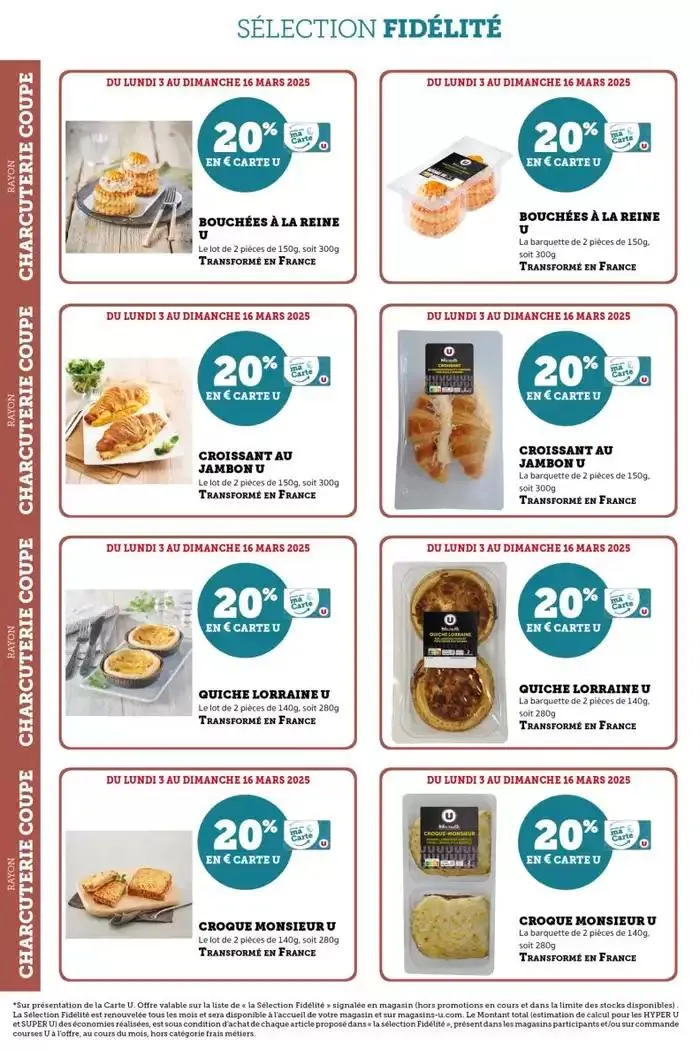Tous les jours 20% du 4 mars au 16 mars 2025 - Catalogue page 2