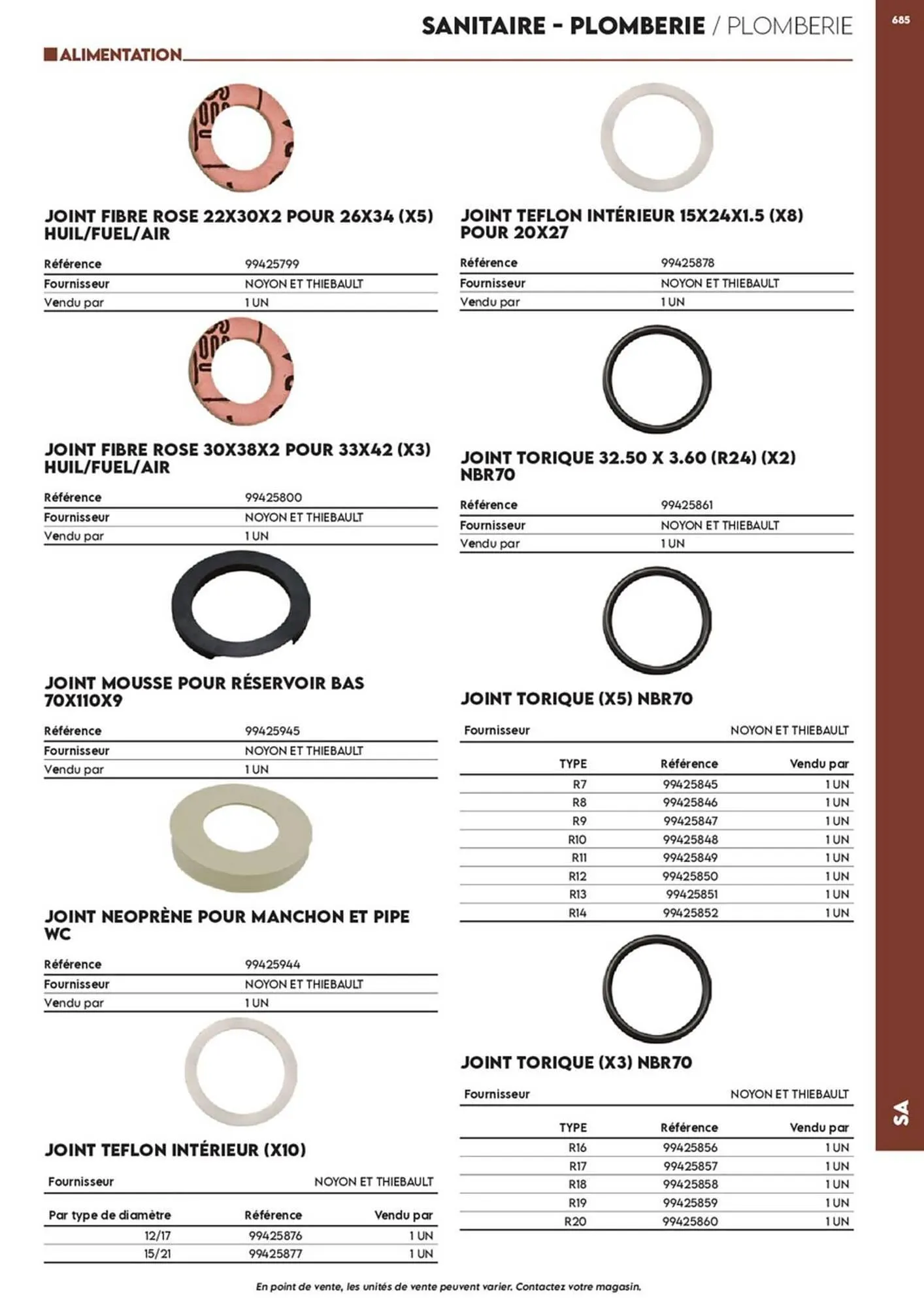 Catalogue Tout faire matériaux du 17 décembre au 30 décembre 2025 - Catalogue page 649