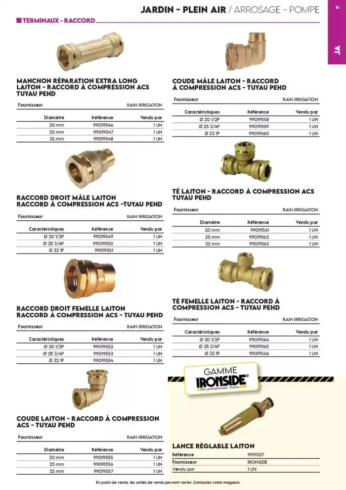 Tout faire +de 15 000 Produits du 17 décembre au 30 juin 2025 - Catalogue page 735