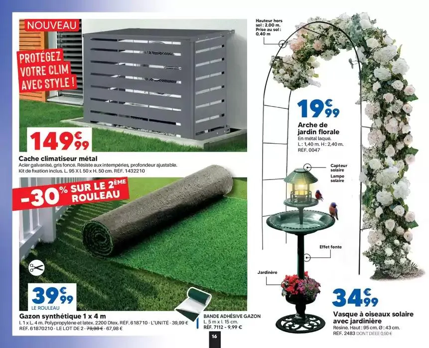 PRINTEMPS/ÉTÉ 2025 du 1 mars au 30 septembre 2025 - Catalogue page 16