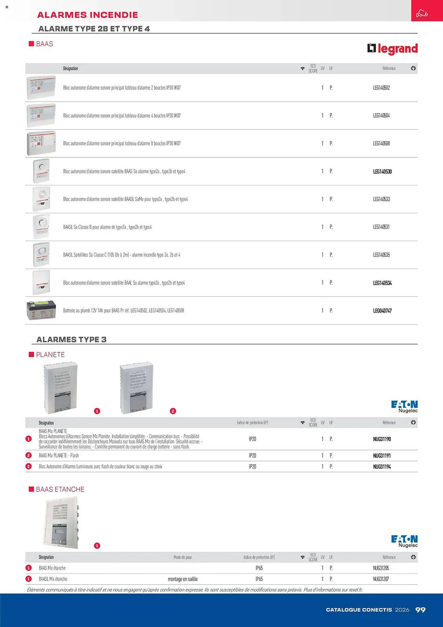 Catalogue Rexel du 10 avril au 31 décembre 2026 - Catalogue page 99