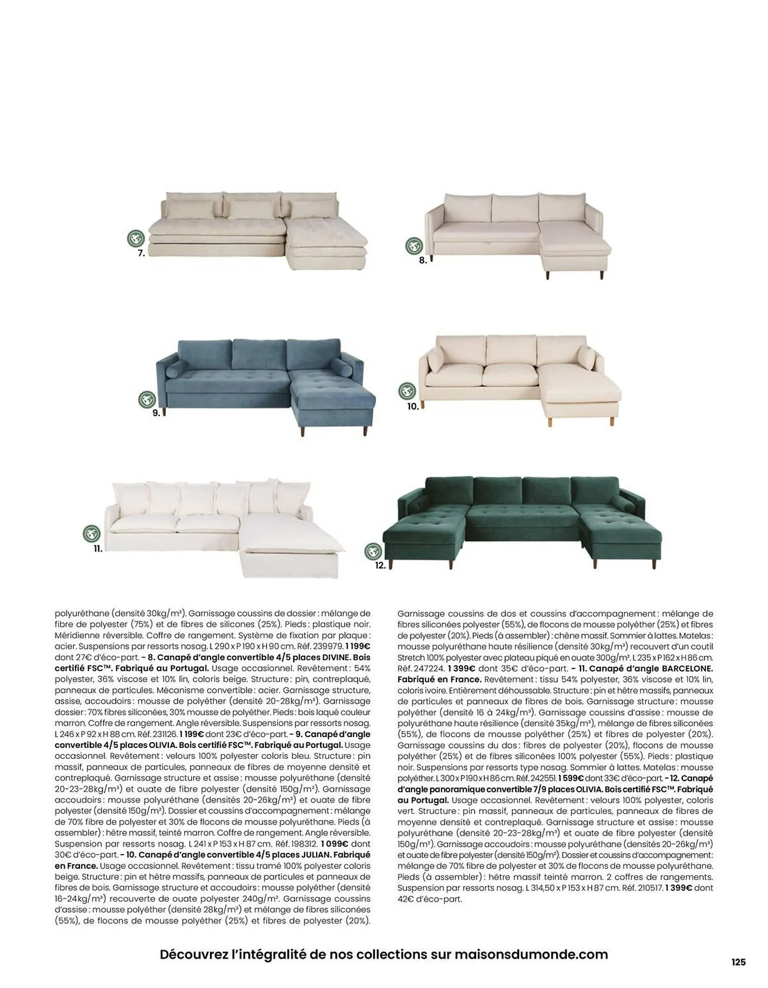 Catalogue Maisons du Monde du 11 décembre au 31 décembre 2025 - Catalogue page 125