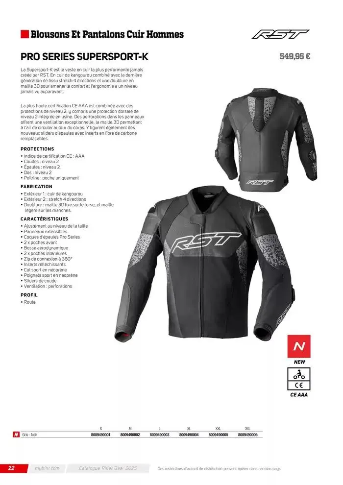 RST 2025 du 20 mars au 31 décembre 2025 - Catalogue page 22