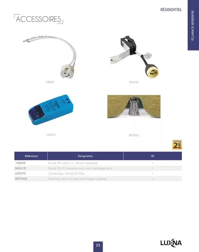 LUXNA 2025 du 1 janvier au 31 décembre 2026 - Catalogue page 25