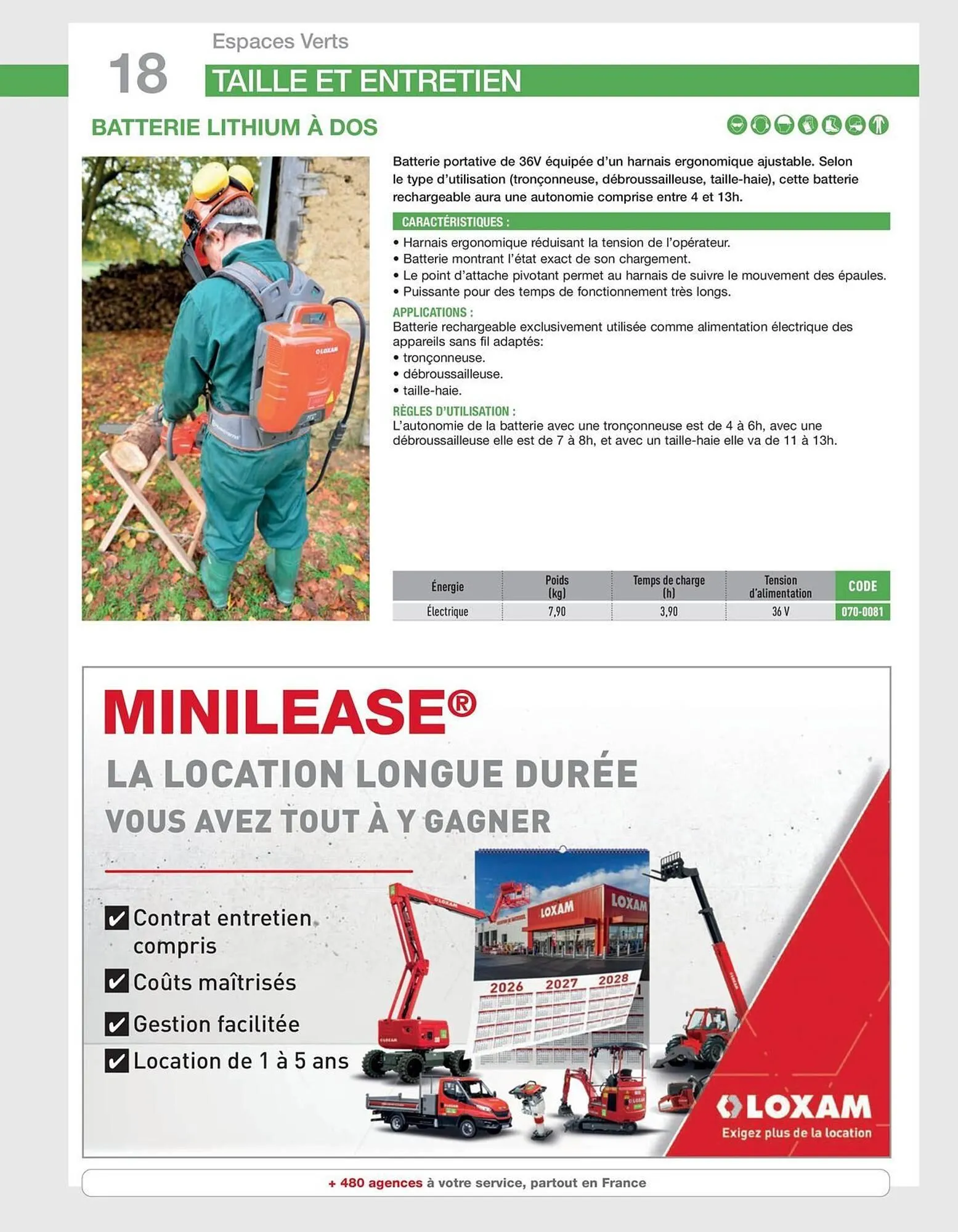 Catalogue Loxam du 17 avril au 31 décembre 2026 - Catalogue page 18