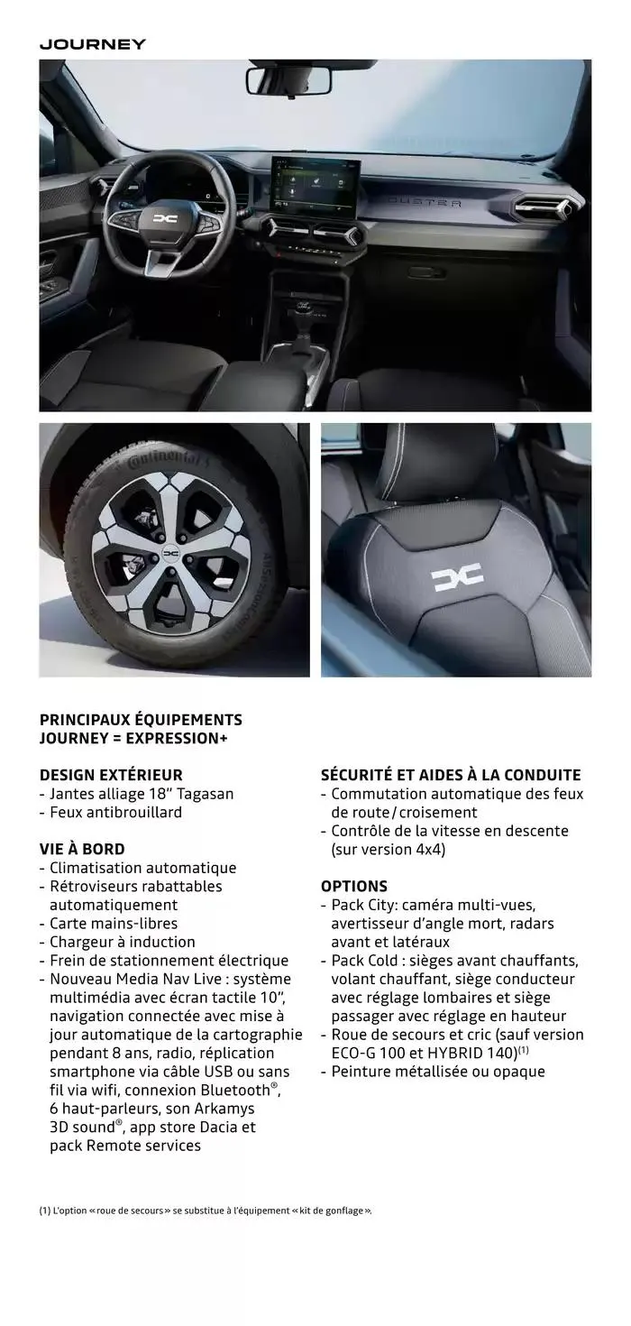 Dacia Nouveau Duster du 12 novembre au 12 novembre 2025 - Catalogue page 17