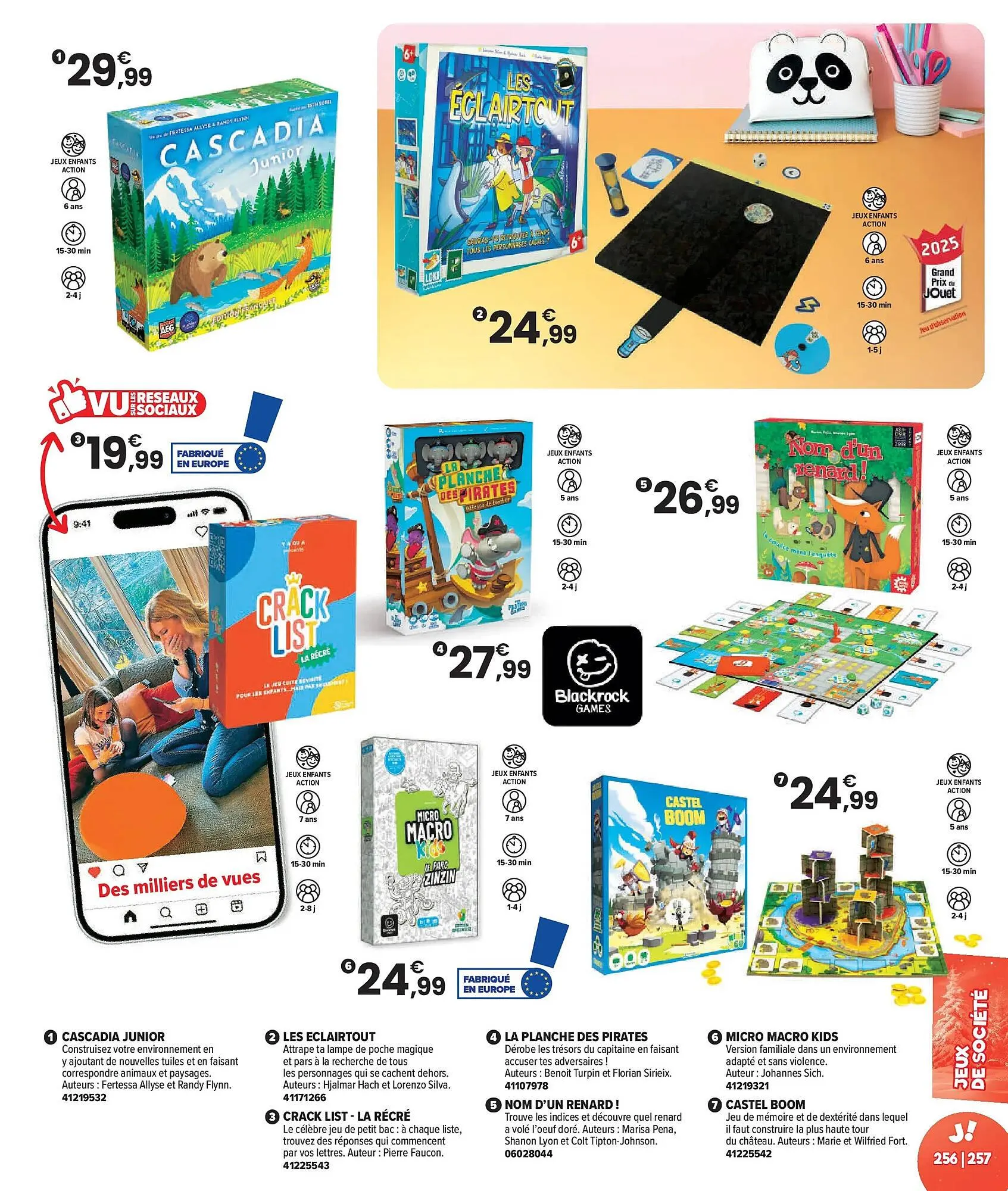 Catalogue JouéClub du 7 octobre au 7 décembre 2025 - Catalogue page 257