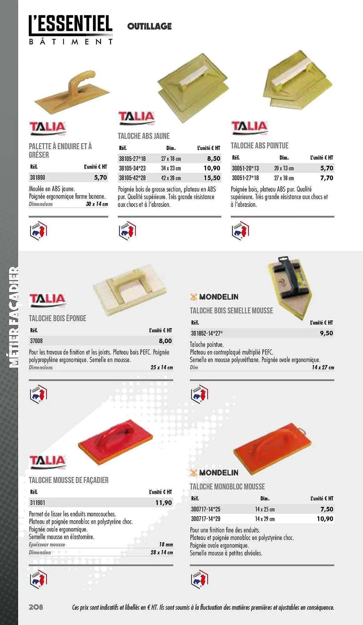 Catalogue Master Pro du 3 janvier au 31 décembre 2025 - Catalogue page 210