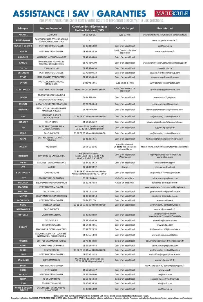 Catalogue Entreprises 2025 du 13 janvier au 31 décembre 2025 - Catalogue page 738