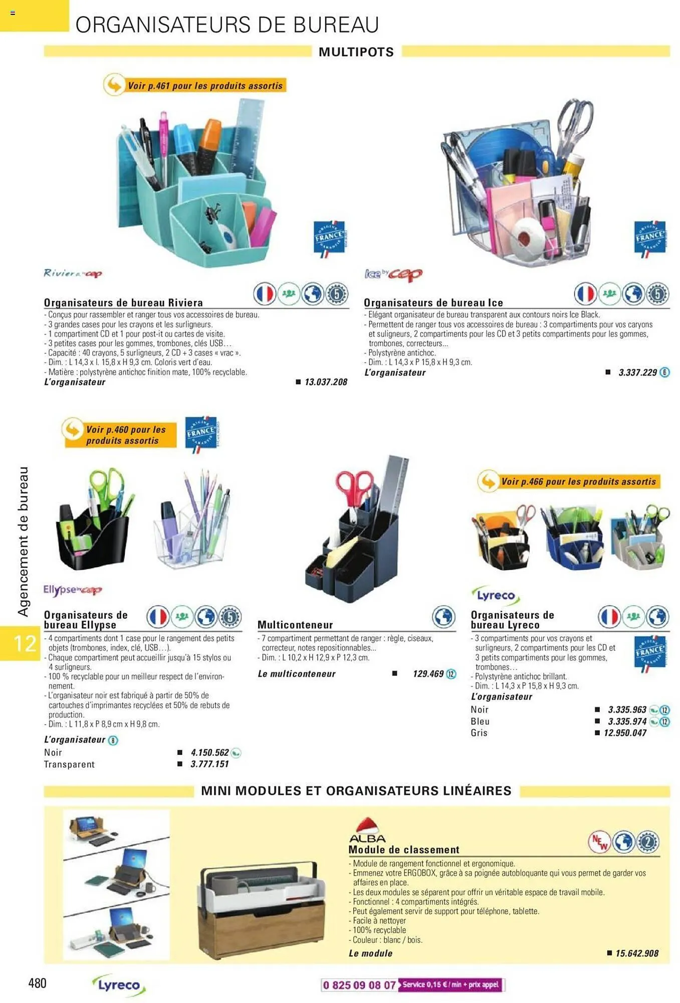 Catalogue Lyreco du 15 mai au 31 décembre 2023 - Catalogue page 480