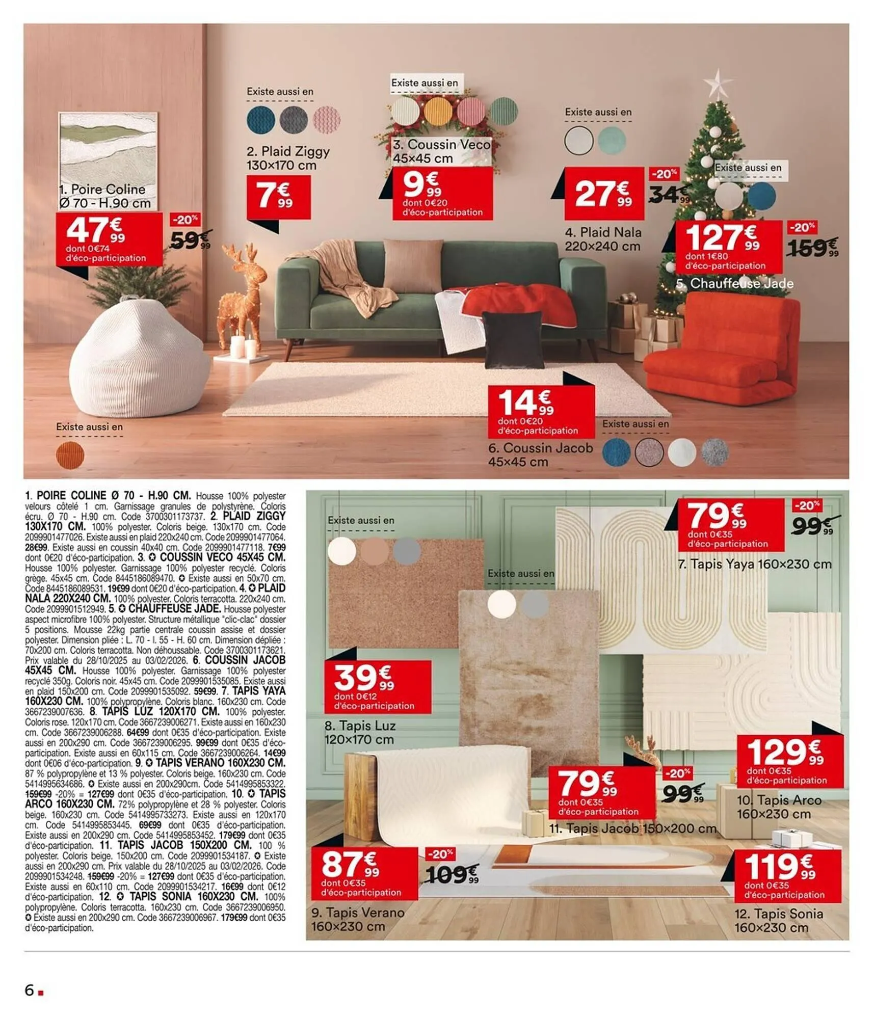 Catalogue BUT du 28 octobre au 1 janvier 2026 - Catalogue page 6