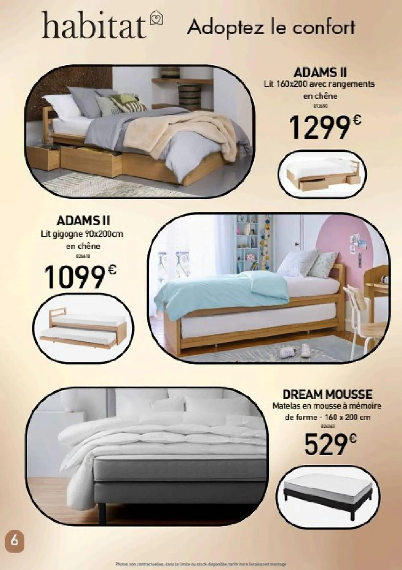 Catalogue Habitat du 10 mars au 29 mars 2025 - Catalogue page 6