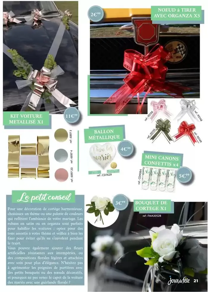 Magazine Mariage 2025 du 10 mars au 30 juin 2025 - Catalogue page 21