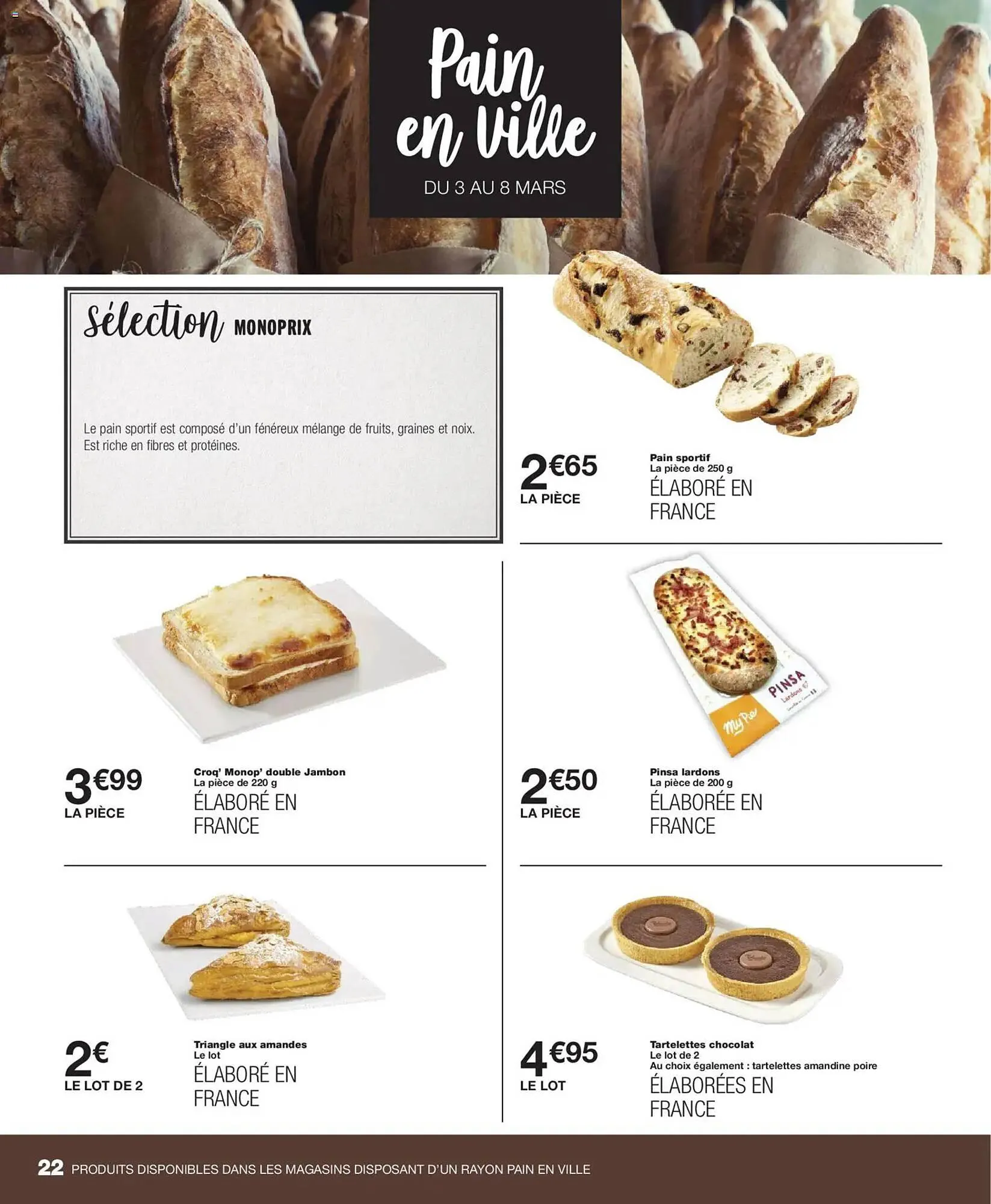 Catalogue Monoprix du 3 mars au 22 mars 2026 - Catalogue page 22