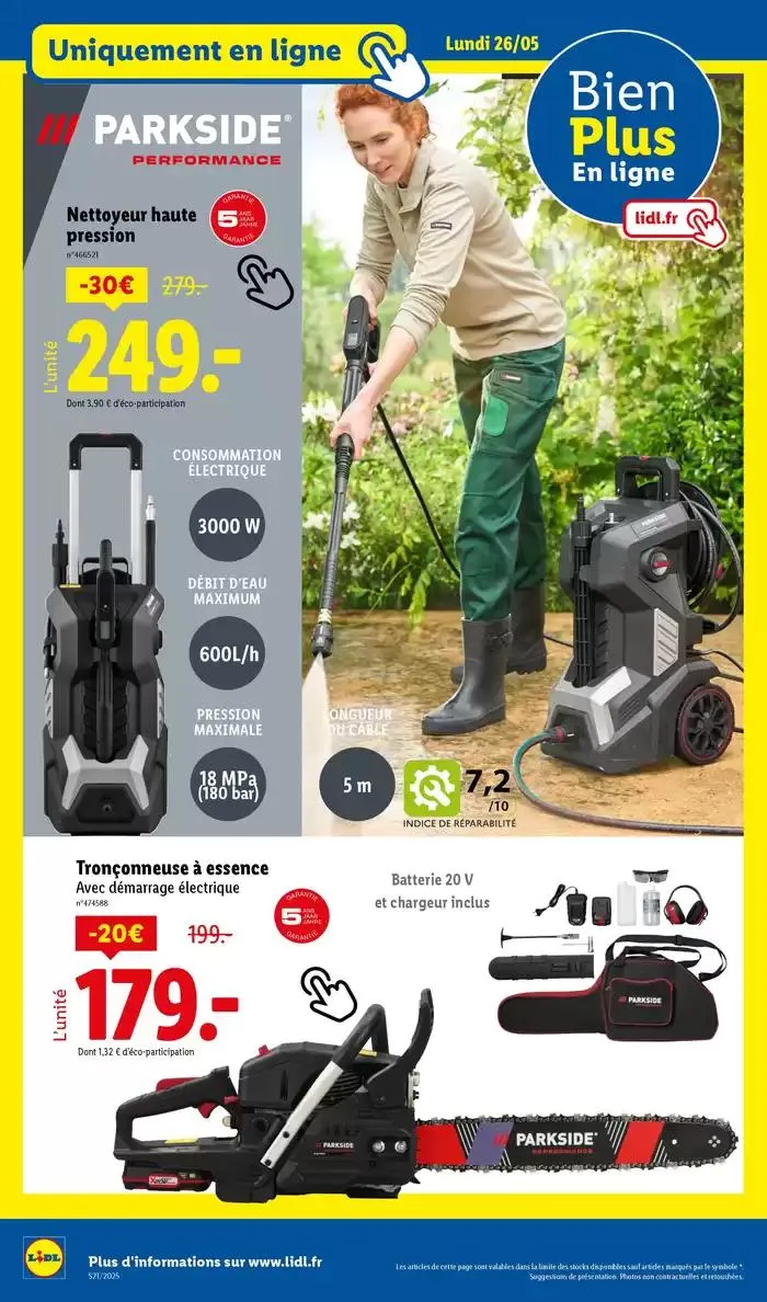 Faites votre plein de courses chez Lidl et profitez de nombreux produits à prix réduits ! du 22 mai au 28 mai 2025 - Catalogue page 72