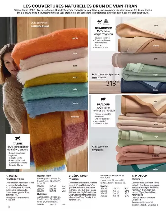 PRINTEMPS - ÉTÉ 2025 du 5 février au 31 août 2025 - Catalogue page 90