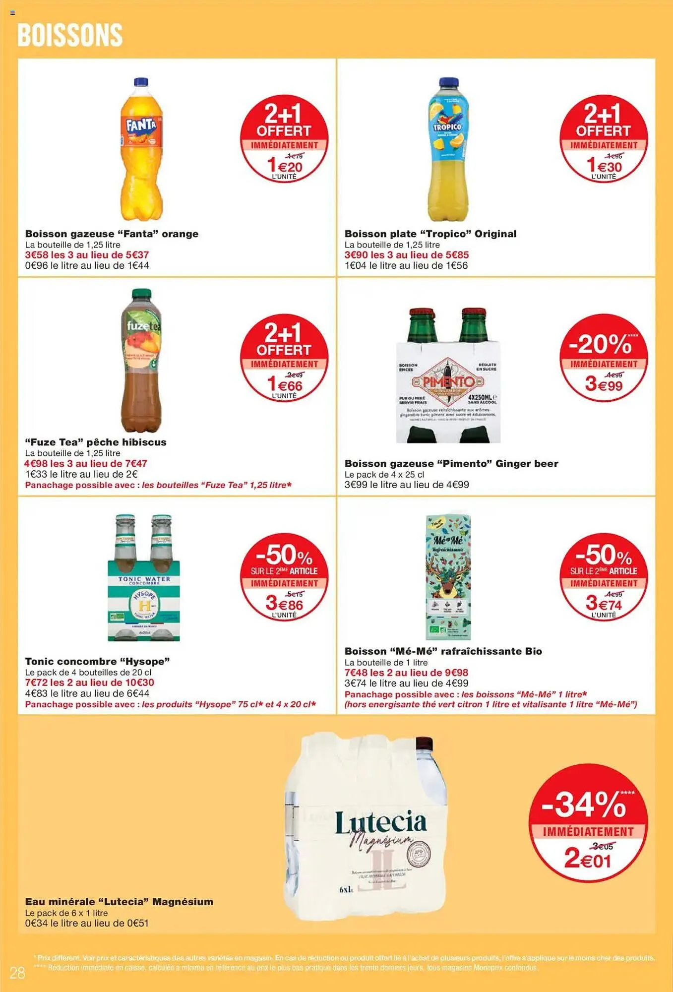 Catalogue Monoprix du 23 septembre au 5 octobre 2025 - Catalogue page 28