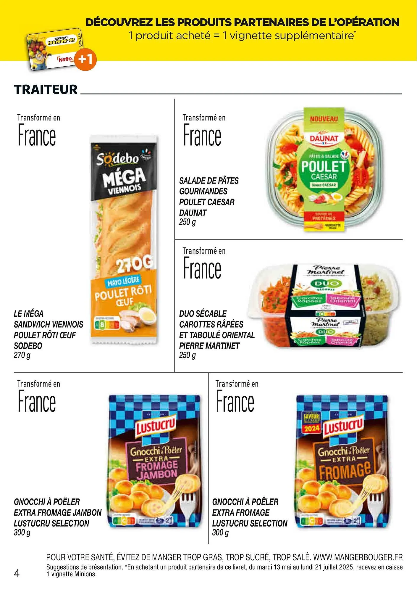Catalogue Netto du 13 mai au 21 juillet 2025 - Catalogue page 4