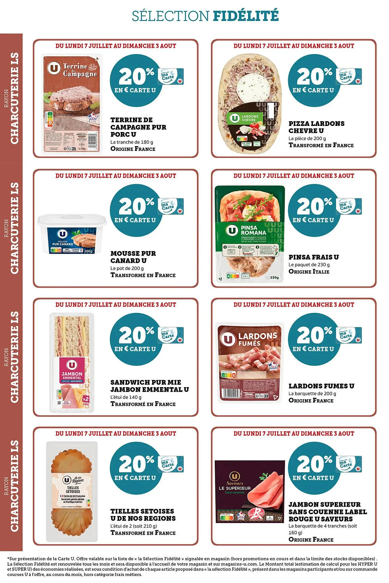 Catalogue U Express du 7 juillet au 3 août 2025 - Catalogue page 2