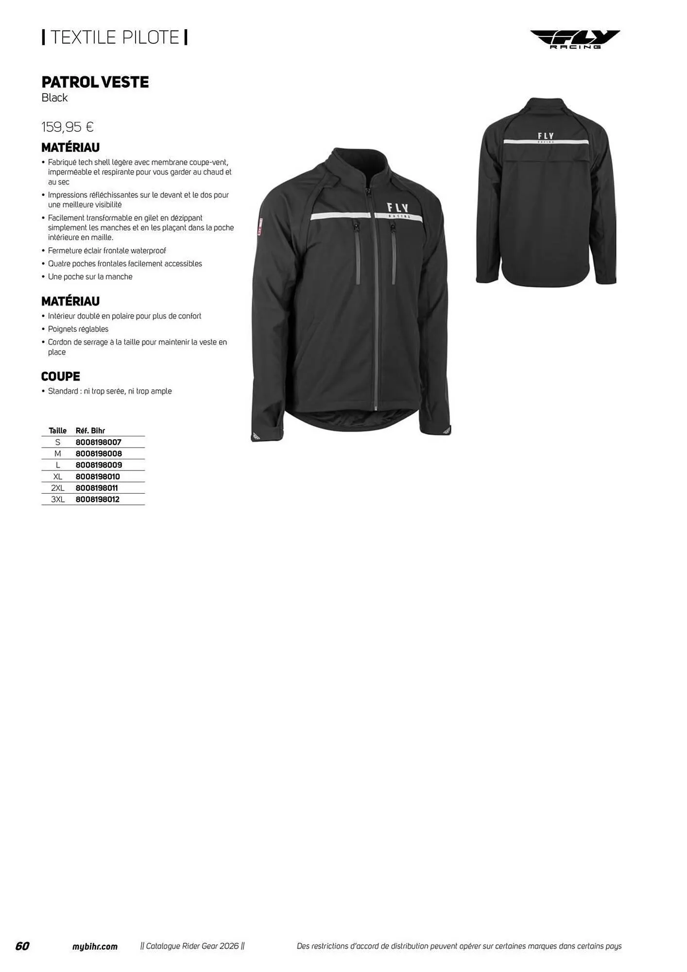 Catalogue Bihr du 1 janvier au 31 janvier 2026 - Catalogue page 60