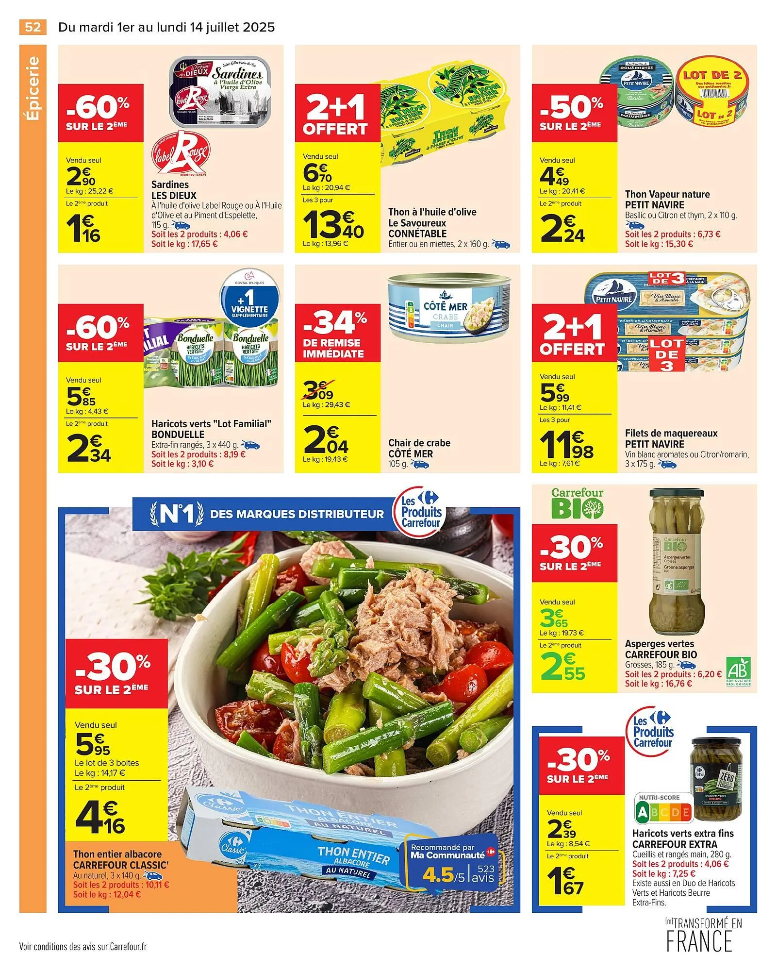 Catalogue Carrefour du 1 juillet au 14 juillet 2025 - Catalogue page 54