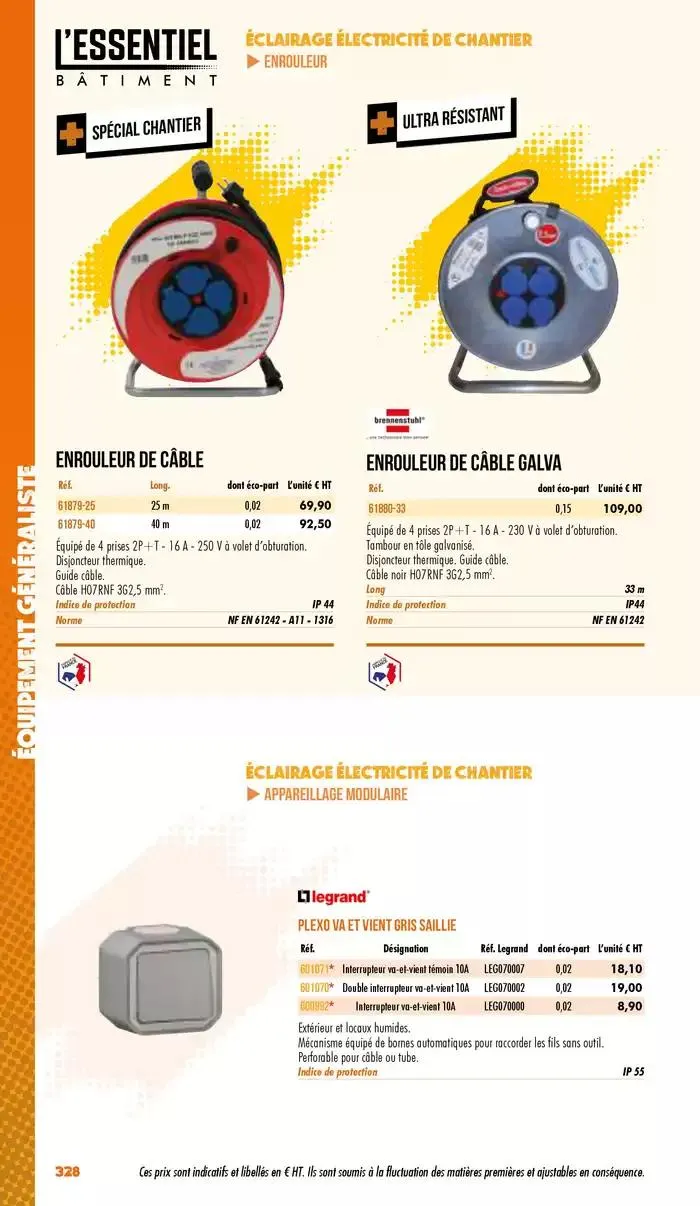 Essentiel Batiment 2025 du 3 janvier au 31 décembre 2025 - Catalogue page 330