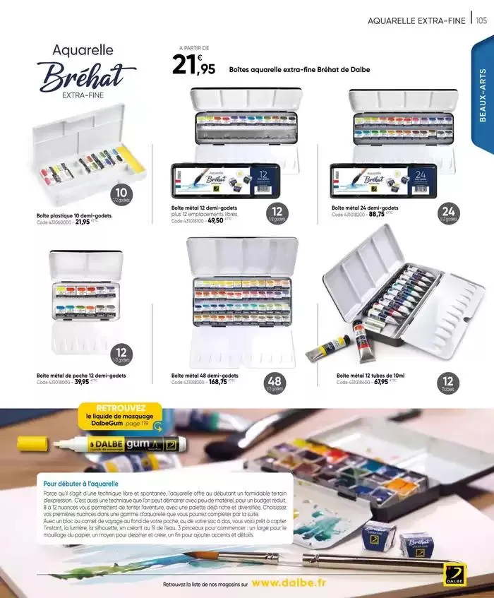 CATALOGUE DALBE 2025 du 27 janvier au 31 décembre 2025 - Catalogue page 107