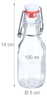 Lot de 24 bouteilles en verre