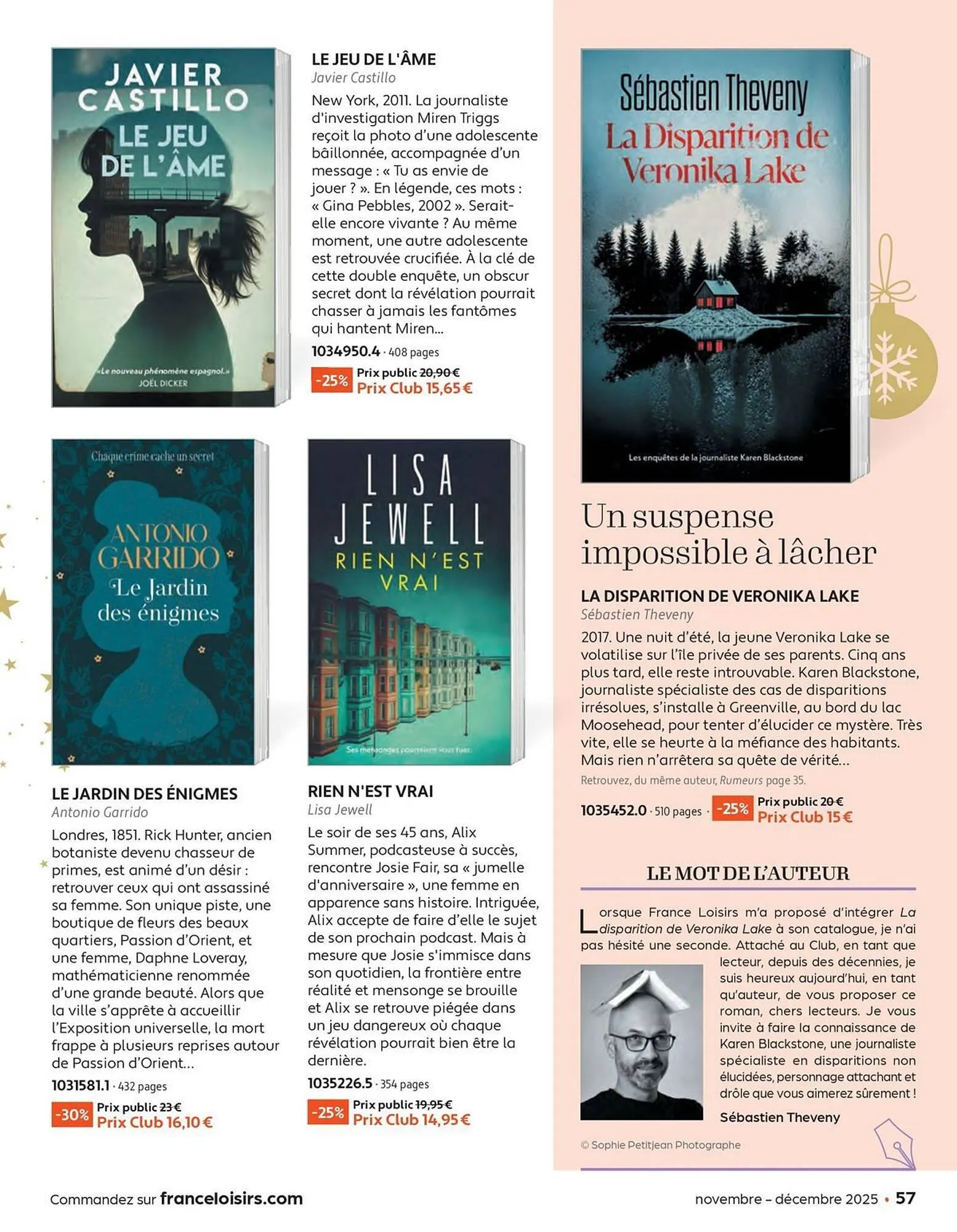 Catalogue France Loisirs du 3 novembre au 31 décembre 2025 - Catalogue page 57