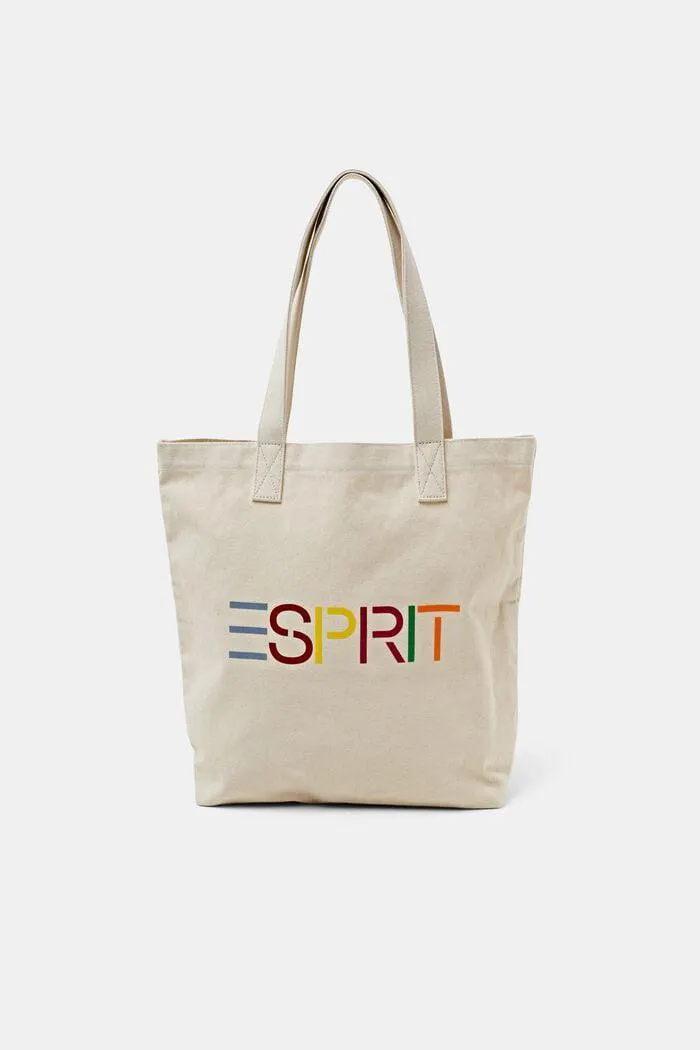 Sac fourre-tout en toile à logo