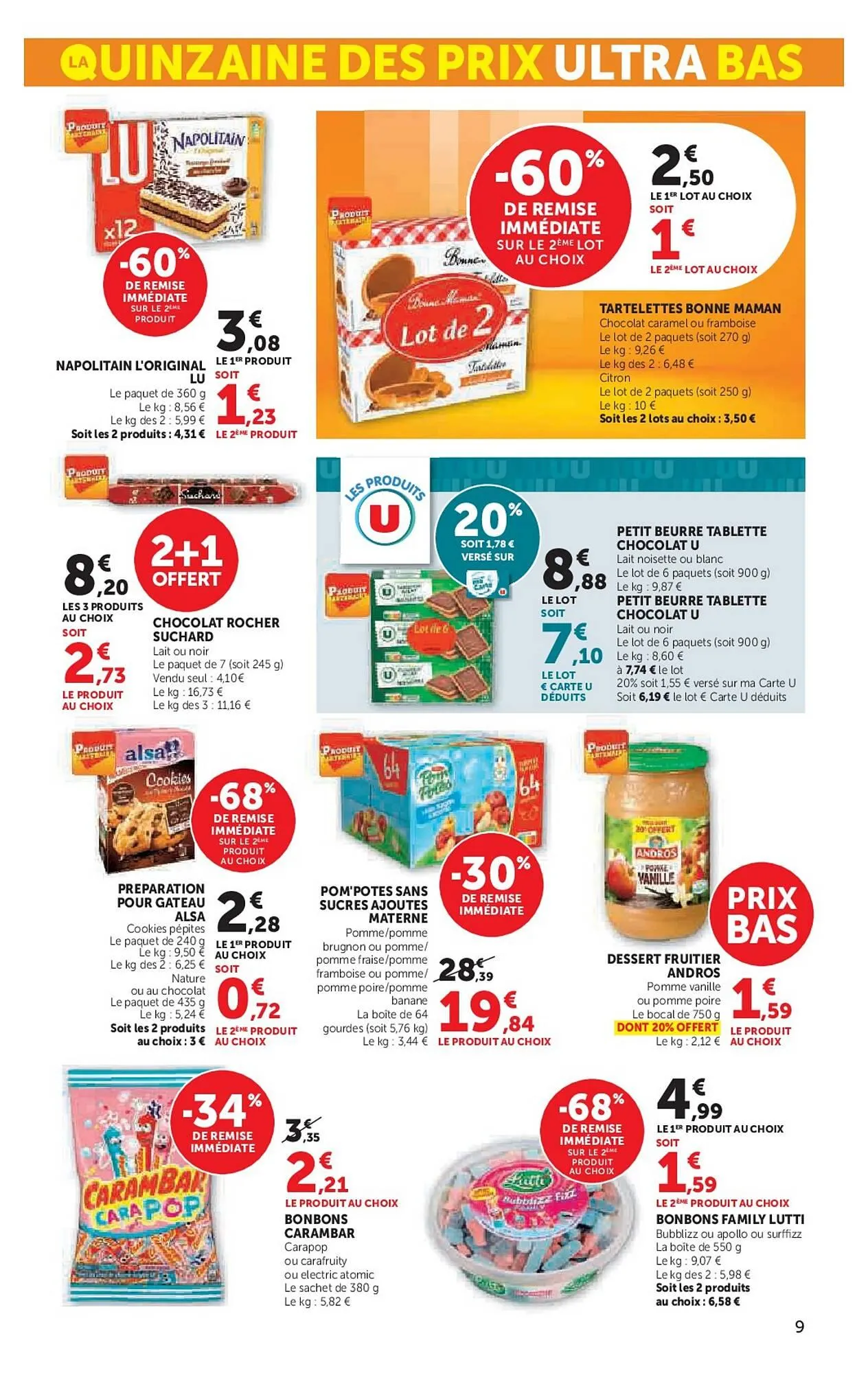 Catalogue Hyper U du 3 mars au 15 mars 2026 - Catalogue page 9