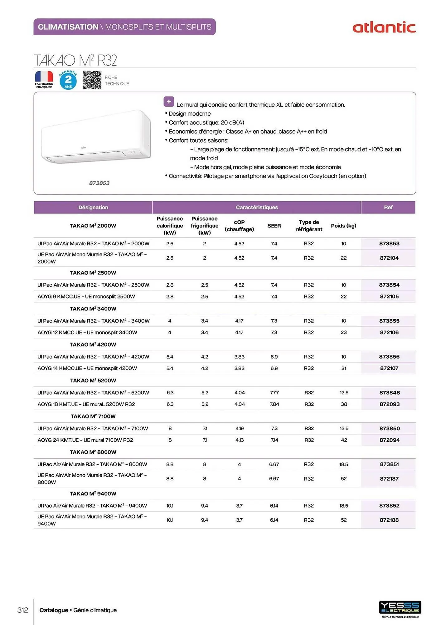 Catalogue Yesss electrique du 14 octobre au 31 décembre 2026 - Catalogue page 314