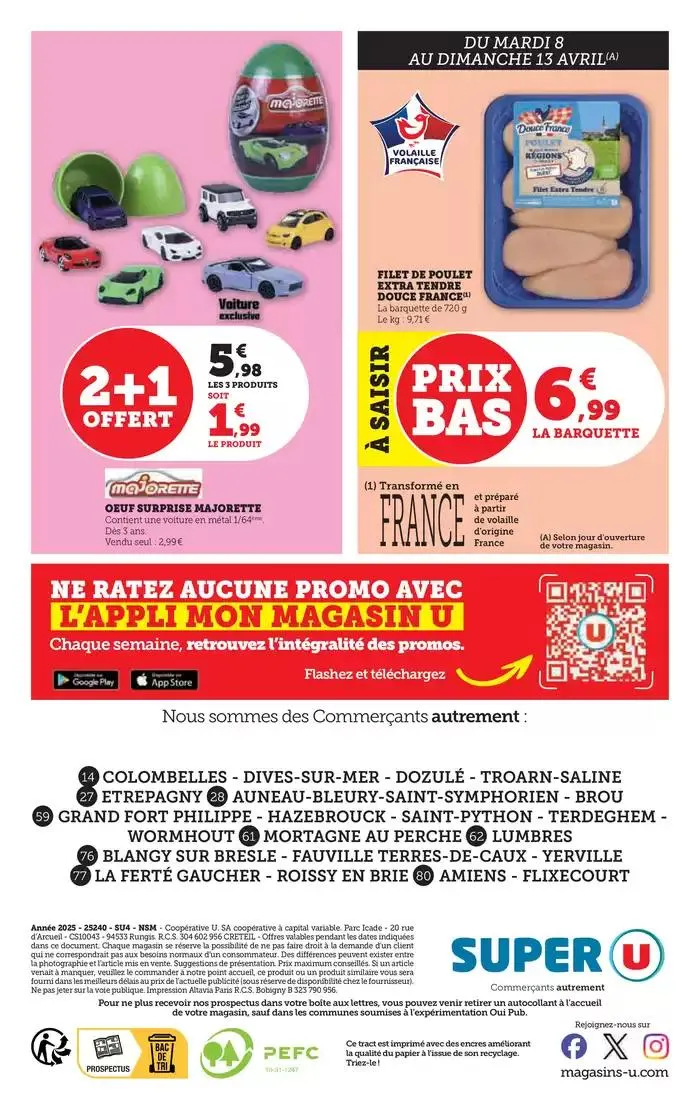 Spécial Pâques du 8 avril au 21 avril 2025 - Catalogue page 44