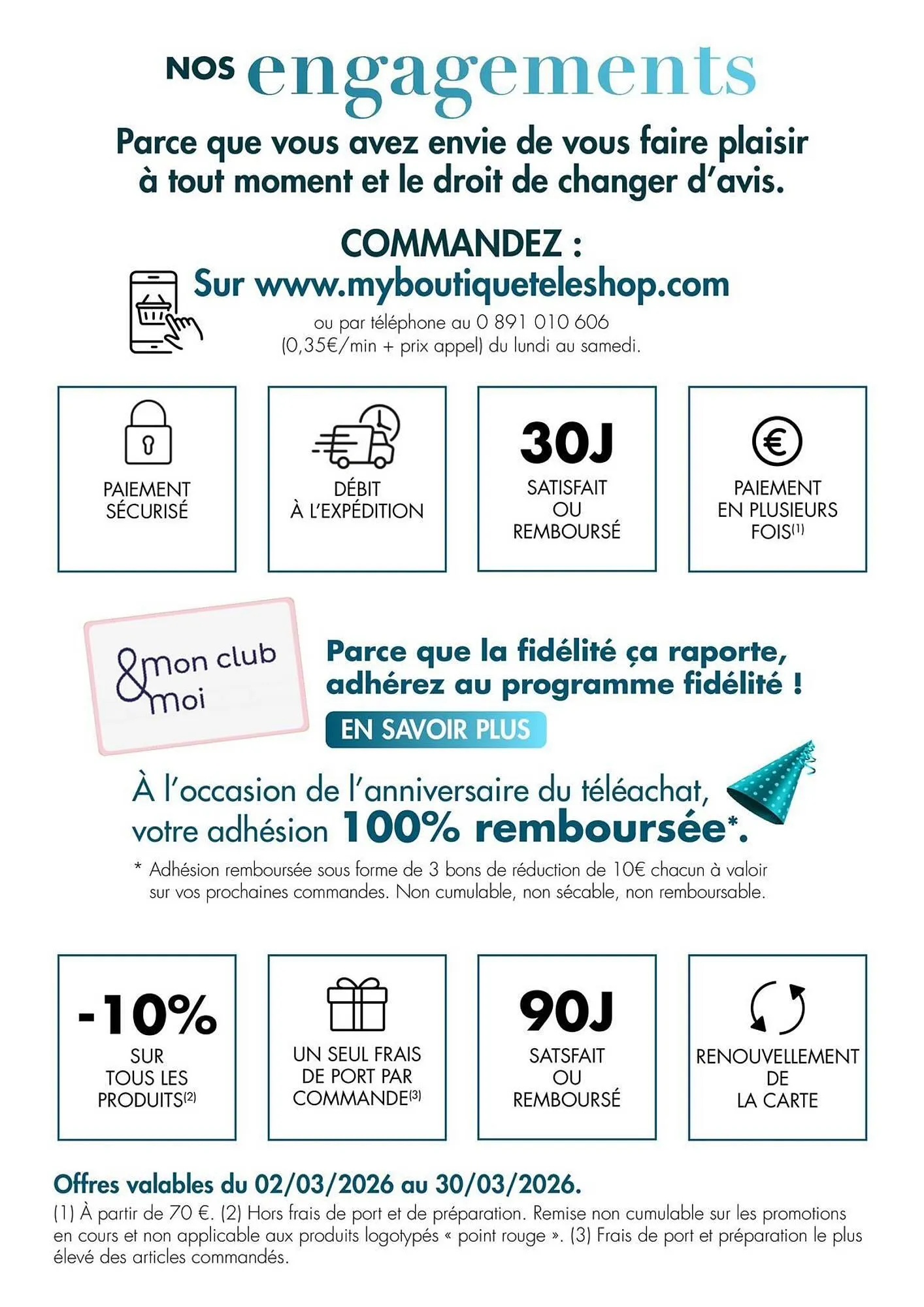 Catalogue Teleshopping du 6 mars au 31 mars 2026 - Catalogue page 3